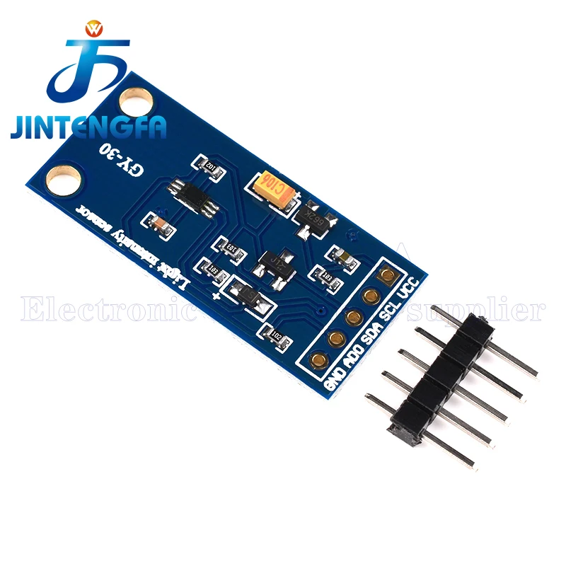 1Pcs GY-30 The digital optical intensity illumination sensor BH1750FVI of module for arduino