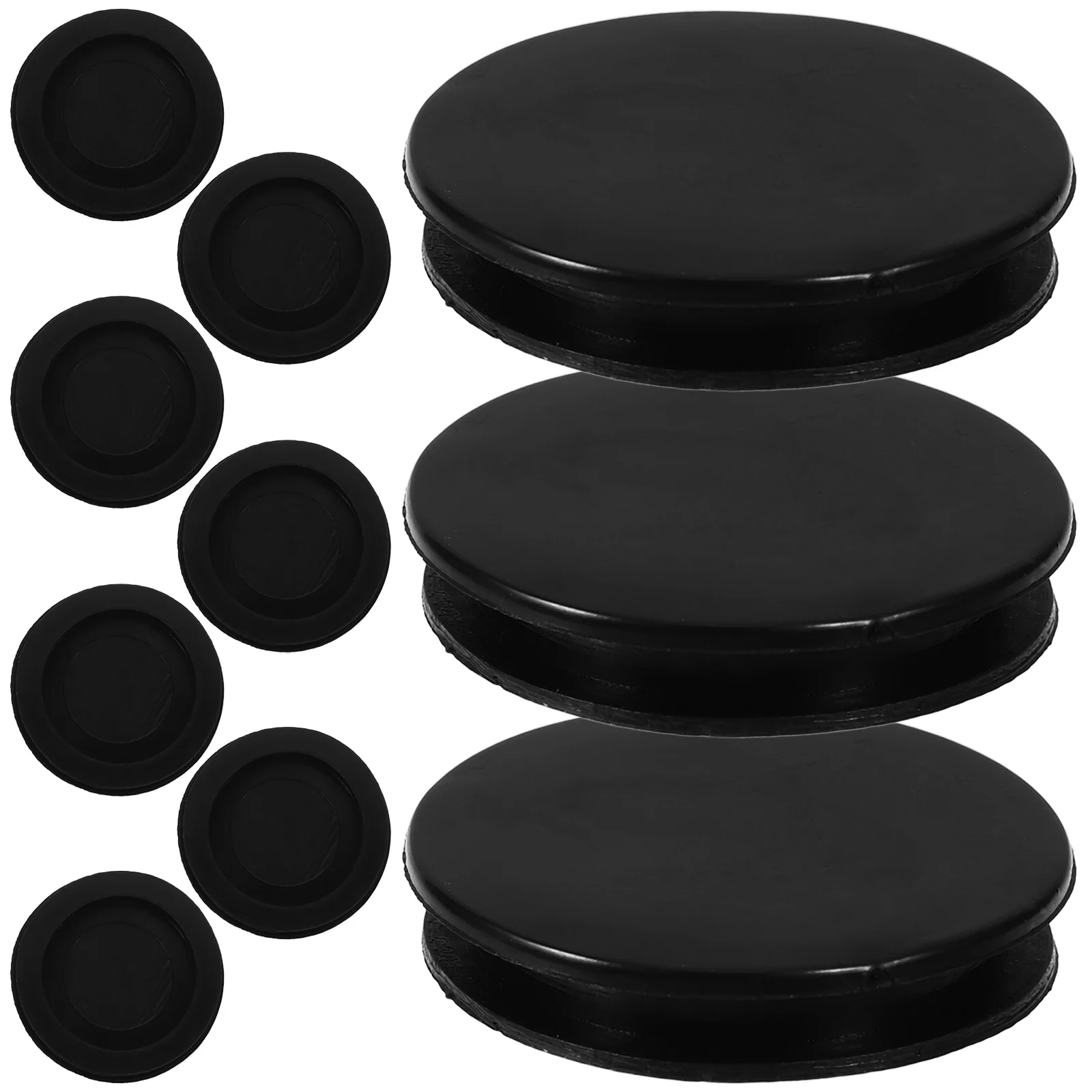 

10Pcs Anti-Dust Plug for Piggy Bank Round Plastic Sealing Stopper Hole Cover for Coin Storage Box Protection Accessory