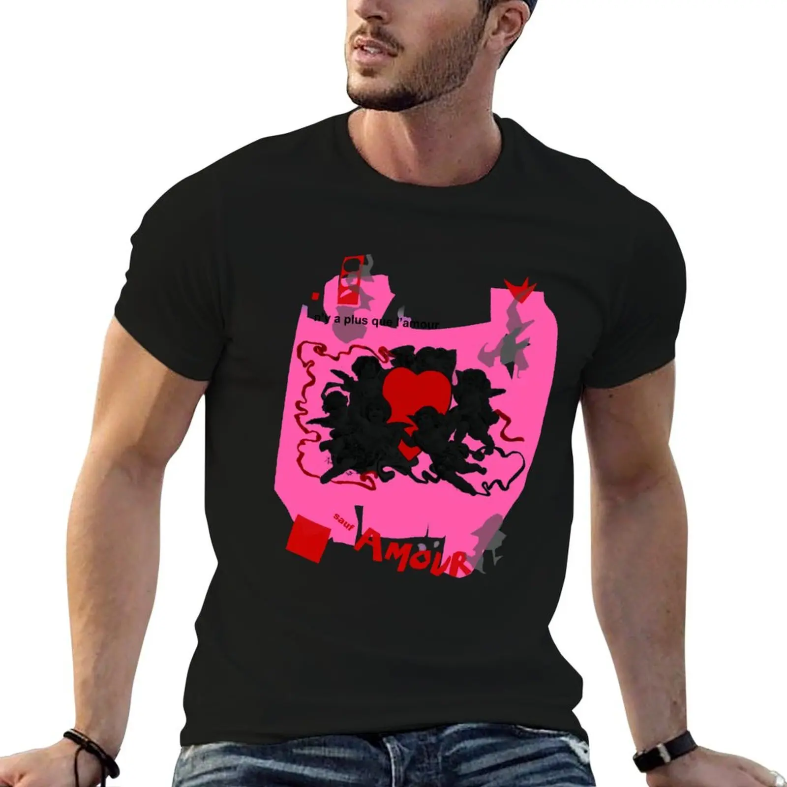Amour Beat It T-Shirt No Iron Casual Short Sleeve Top