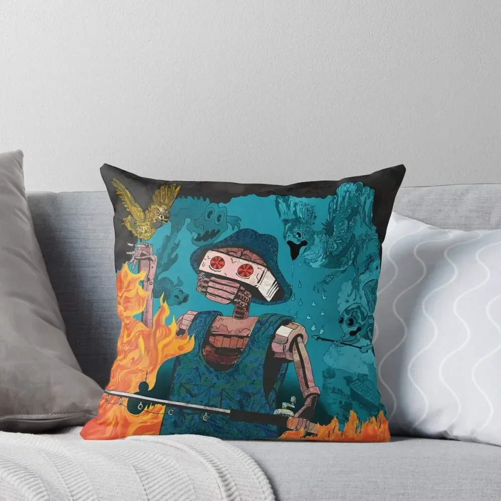 Fishing For Fishies, Han Tyumi, King Gizzard Throw Pillow Anime Sofa Cushions Covers Luxury Pillow Case pillow