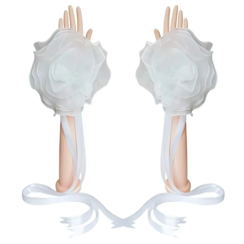 

Stereo Flower Dance Wrist Straps Hand Sleeve Wrist Strap Modern Dance Hand Sleeve 3D Flower Dance Practice