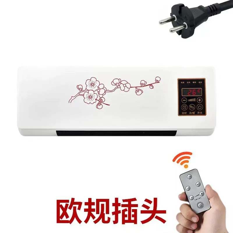 Mini luchtkoeler 1800W wandgemonteerde elektrische huisverwarmer 16-40 graden verstelbaar 1800W afstandsbediening verwarming touchscreen
