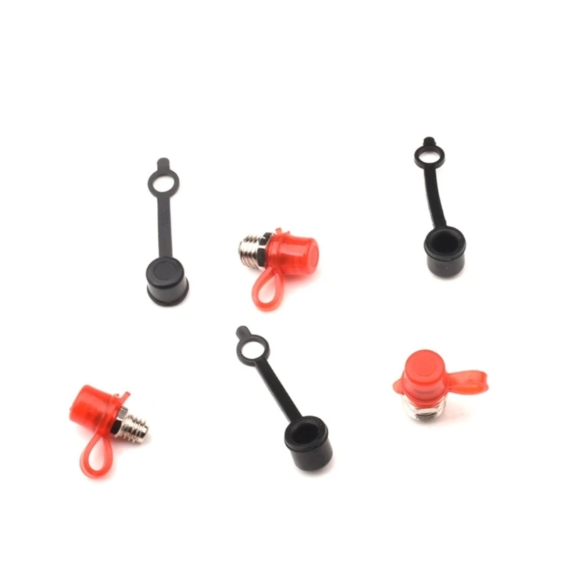   100Pack Plastic Grease Fitting Dust Caps For Motorcycle Car Applications