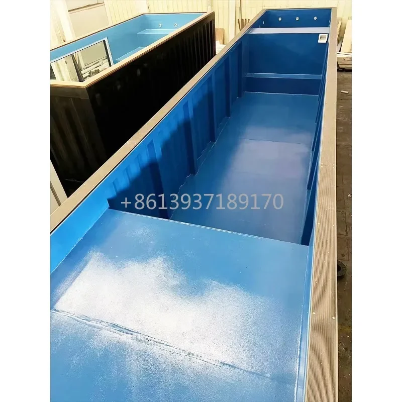 Factory Easy Assembly Prefab 20ft 40ft Shipping Container Swimming Pools for Outdoor
