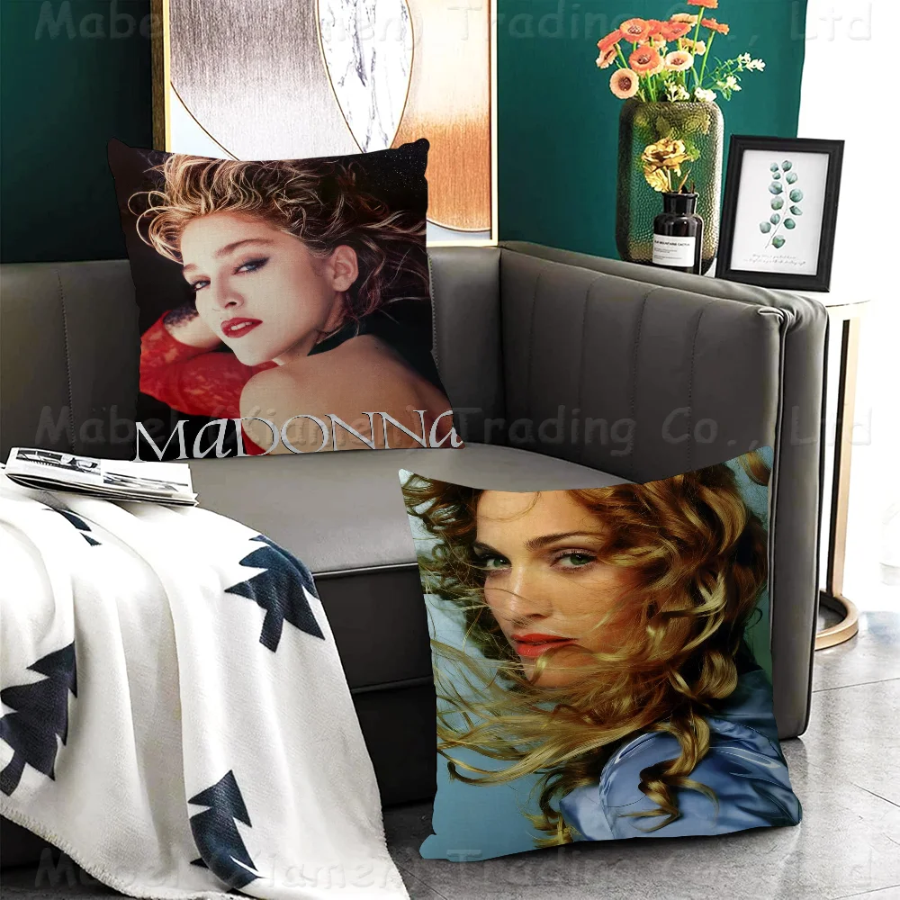 

Madonna Singer Personalized Pillow Cover Kids Bedroom Wild Party Decor Pillowcase Kid Birthday Shower Gift