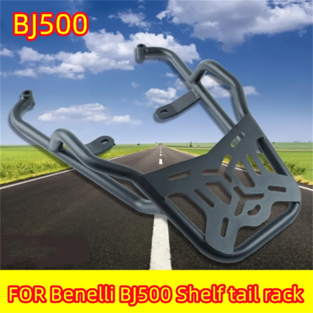 

For Benelli Leoncino BJ500 Retro Tail Wing Rear Shelf Armrest Tail Box Spare Box Bracket Modification Accessories tailstock