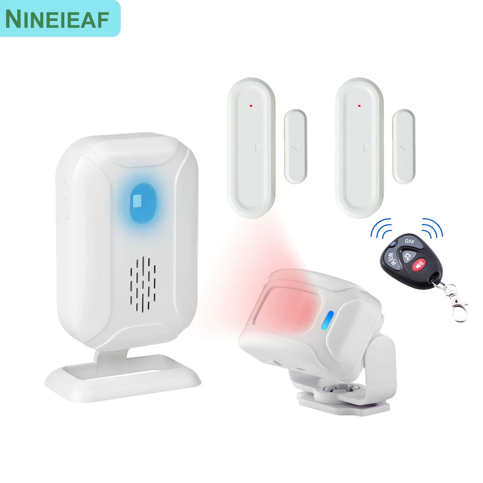 Wireless Motion Sensors Have Infrared And Microwave Radar Composite Dual Identification To Detect Home And Burglar Alarms