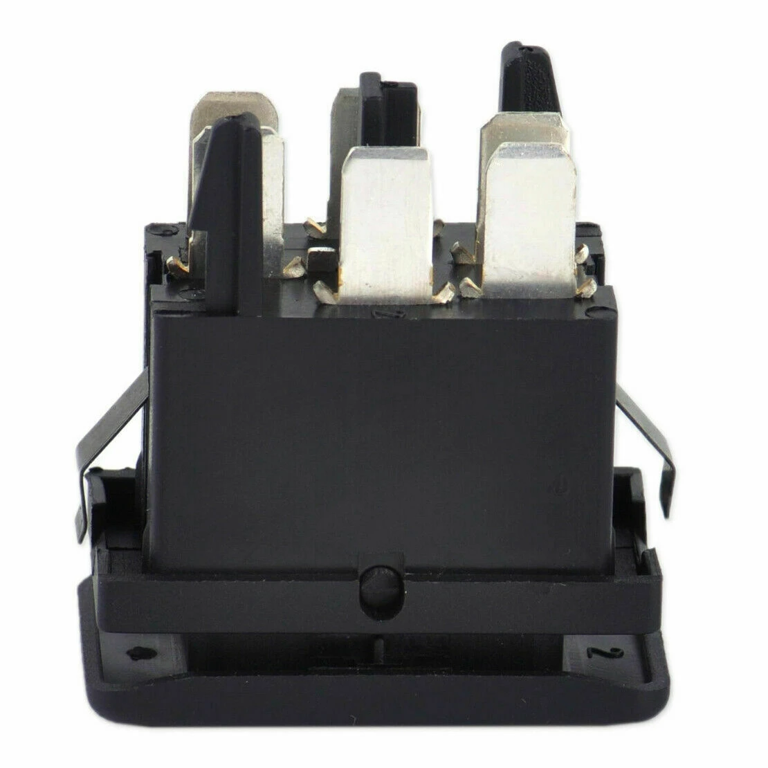 Carro janela controle interruptor botão, metal plástico preto, poder para Golf Jetta MK2, 1985 a 1988 1989 1989, BDP605, 1Pc