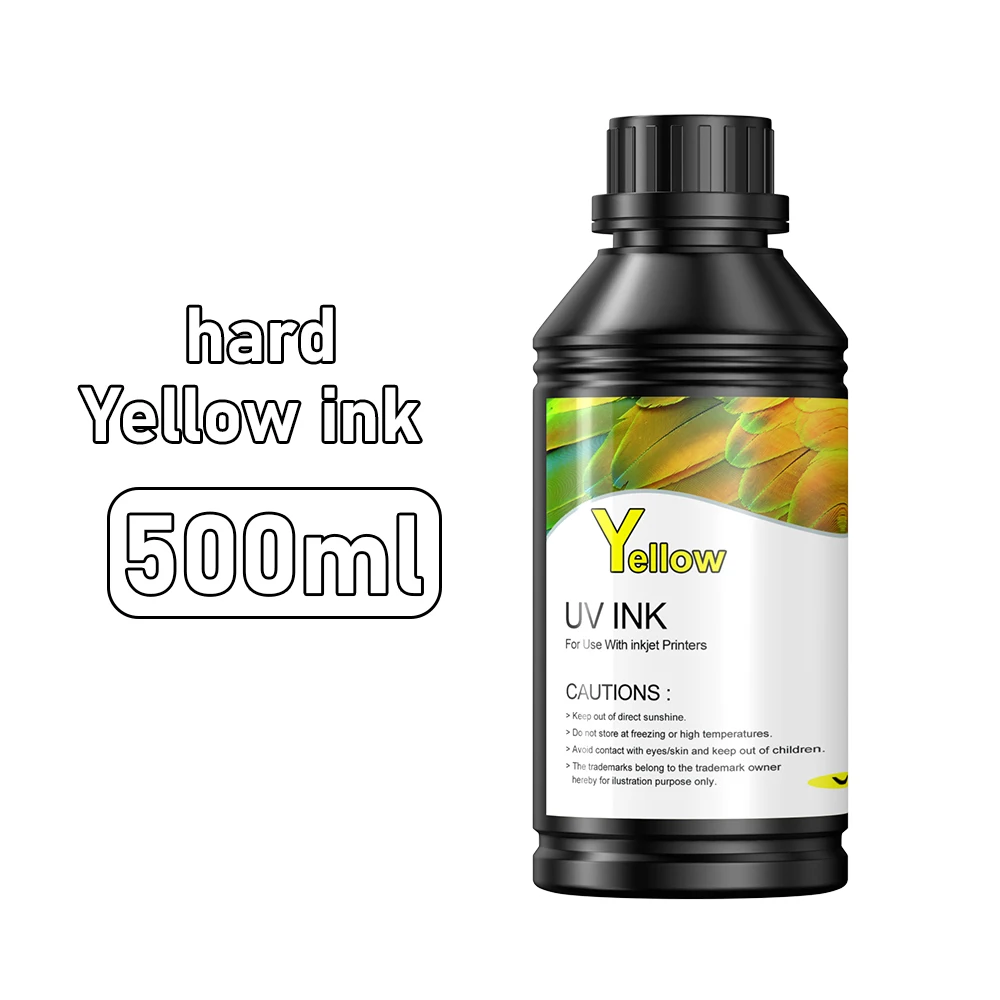 500ML UV Ink  For Epson L800 L805 L1800 R290 R330 R1390 XP600 DX5 DX7 DX10 R290 R300 UV Flatbed Printer Universal LED UV Ink