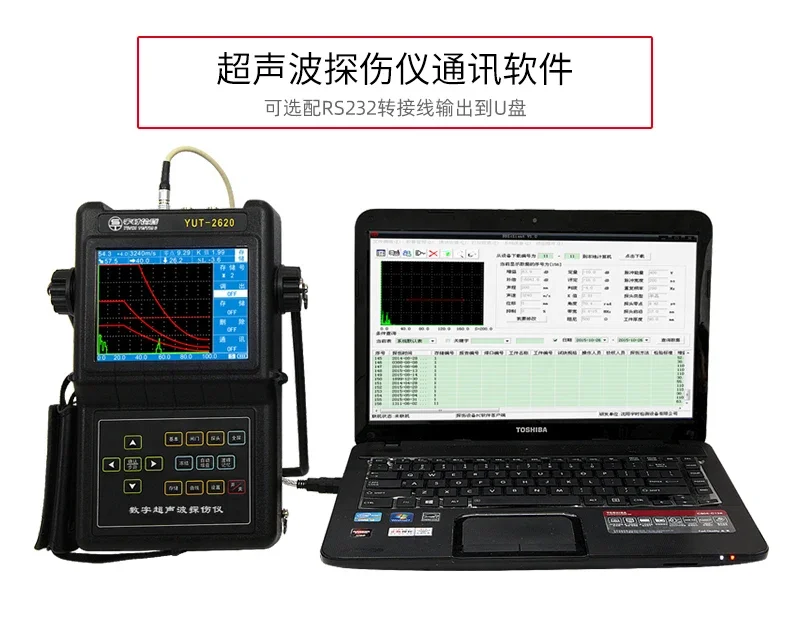 

Ультразвуковой дефектоскоп YUT2600 для дефектоскопа сварных швов/трещин/пористания металла YUT2620