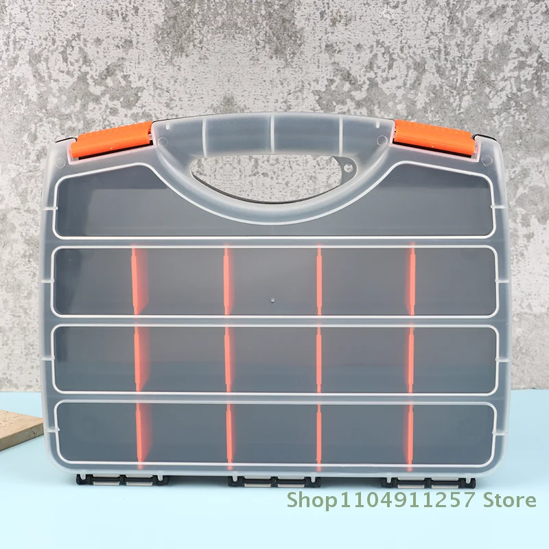 

Tool Box Organizers And Storage Plastic Container Compartment Adjustable Detachable Chest Case For Tool Hardware Fastaner Screw