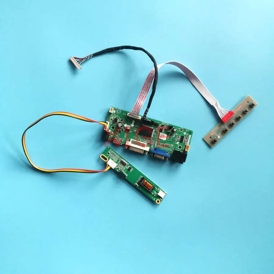 

Комплект платы контроллера ЖК-монитора D291207 HT13X13 LT133XB L133X2 DIY 1-CCFL LVDS 20-контактный 1024*768 VGA+DVI+HDMI