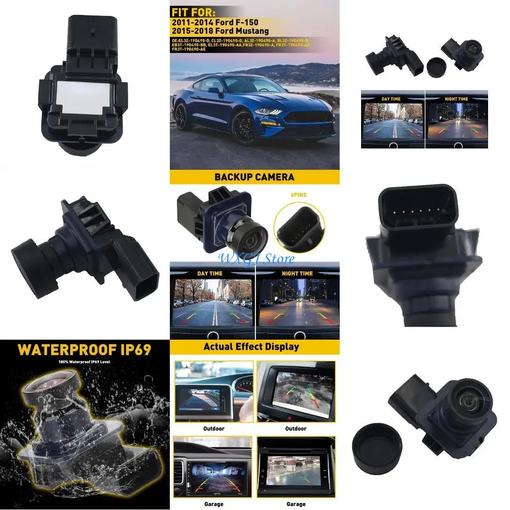 

37JE Backup Camera for F150 Reverse Camera Parking Backup Assist Camera EL3Z19G490D