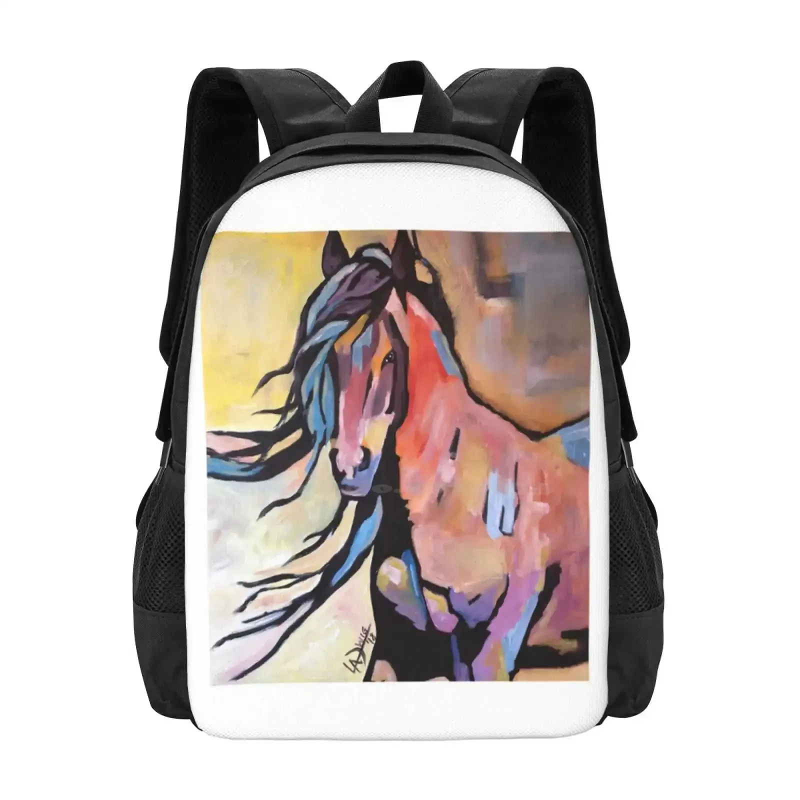

Wild Spirit Hot Sale Schoolbag Backpack Fashion Bags Horse Wild