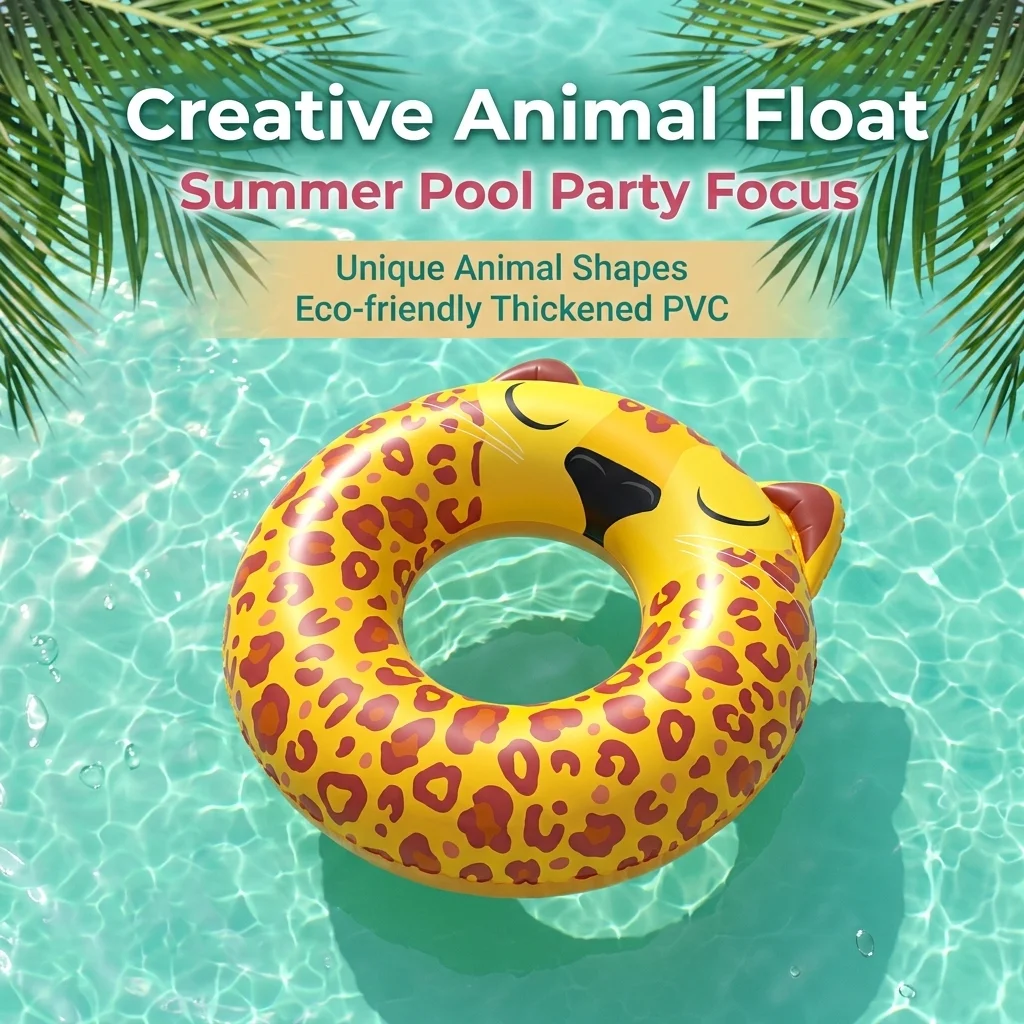 Riesiger Tier-Schwimmreifen für Erwachsene, aufblasbarer Schwimmring, Flamingo, Schwan, Hai, dickes PVC, Sommer, Strand, See, Wasserparty-Spielzeug