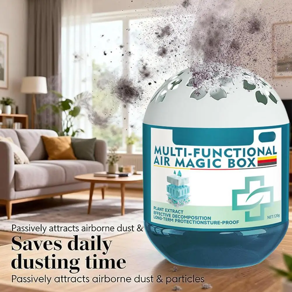 

Air Purifying Magic Box Indoor Dust Adsorption Odor Eliminator Long-Lasting Fresh Air Cleaner For Home Room