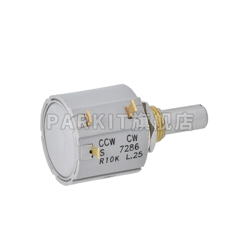 1 pièces CCW CW S7286 R1K R2K R5K R10K potentiomètre multi-tours de précision potentiomètre enroulé à 10 tours 2w