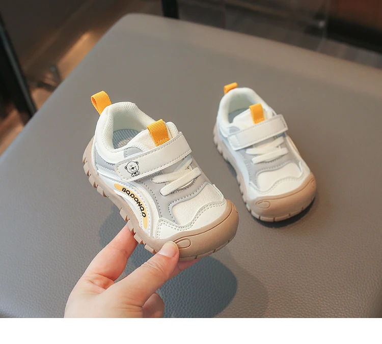 Baby-Freizeitschuhe mit Zehenschutz, Lauflernschuhe für Kleinkinder, weiche Sohle, rutschfest, 2026 brandneue Kinder-Sportschuhe, trendig – Detail 5