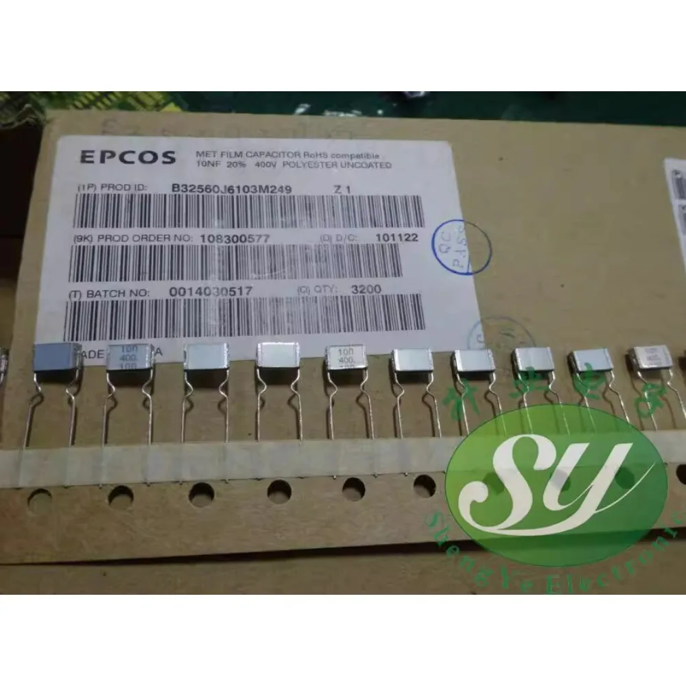 

20PCS EPCOS 0.01uf/400v 10nf u01 103 Brand new 8mm Layer cake capacitor B32560J6103M