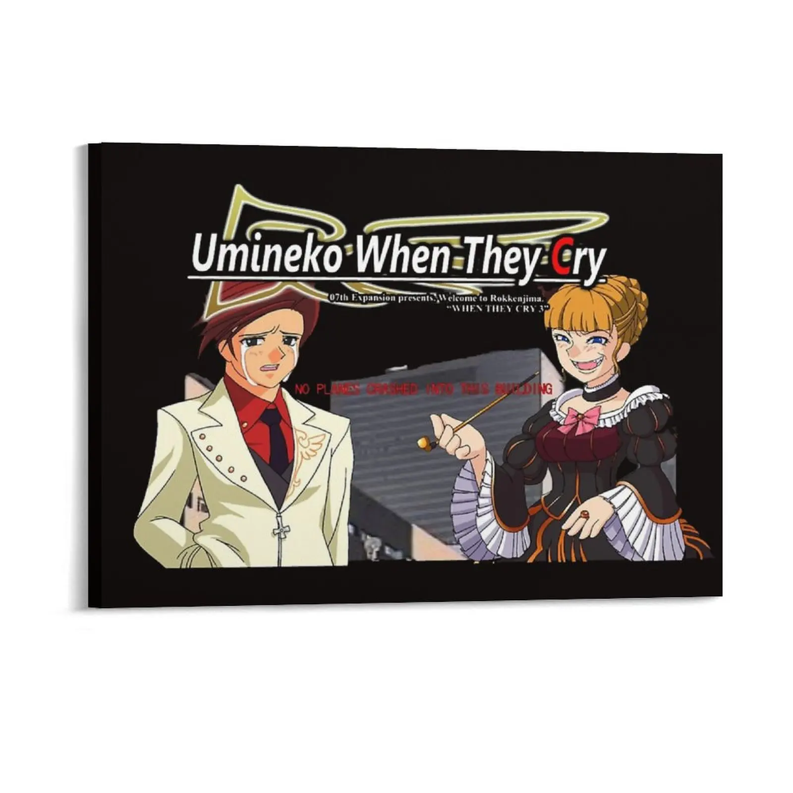 Umineko Wtc7 Canvas Painting Wall Decor Printing Plaques Designs Home Framed Wall Paintings