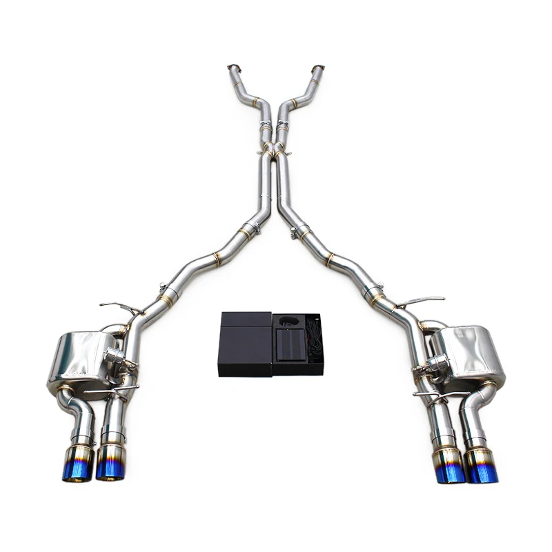 

Exhaust Pipe System For BMW M6 E64 5.0L 2006-2010 Racing Stainless Steel Exhaust Pipe Muffler With Valve Control System