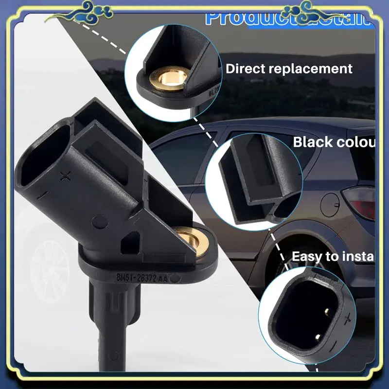 

AU16-ABS Датчик скорости колеса 3M5T-2B372-AB для Ford Cmax Focus Kuga Mondeo Volvo C30 C70 S40 V50 Mazda 3 5