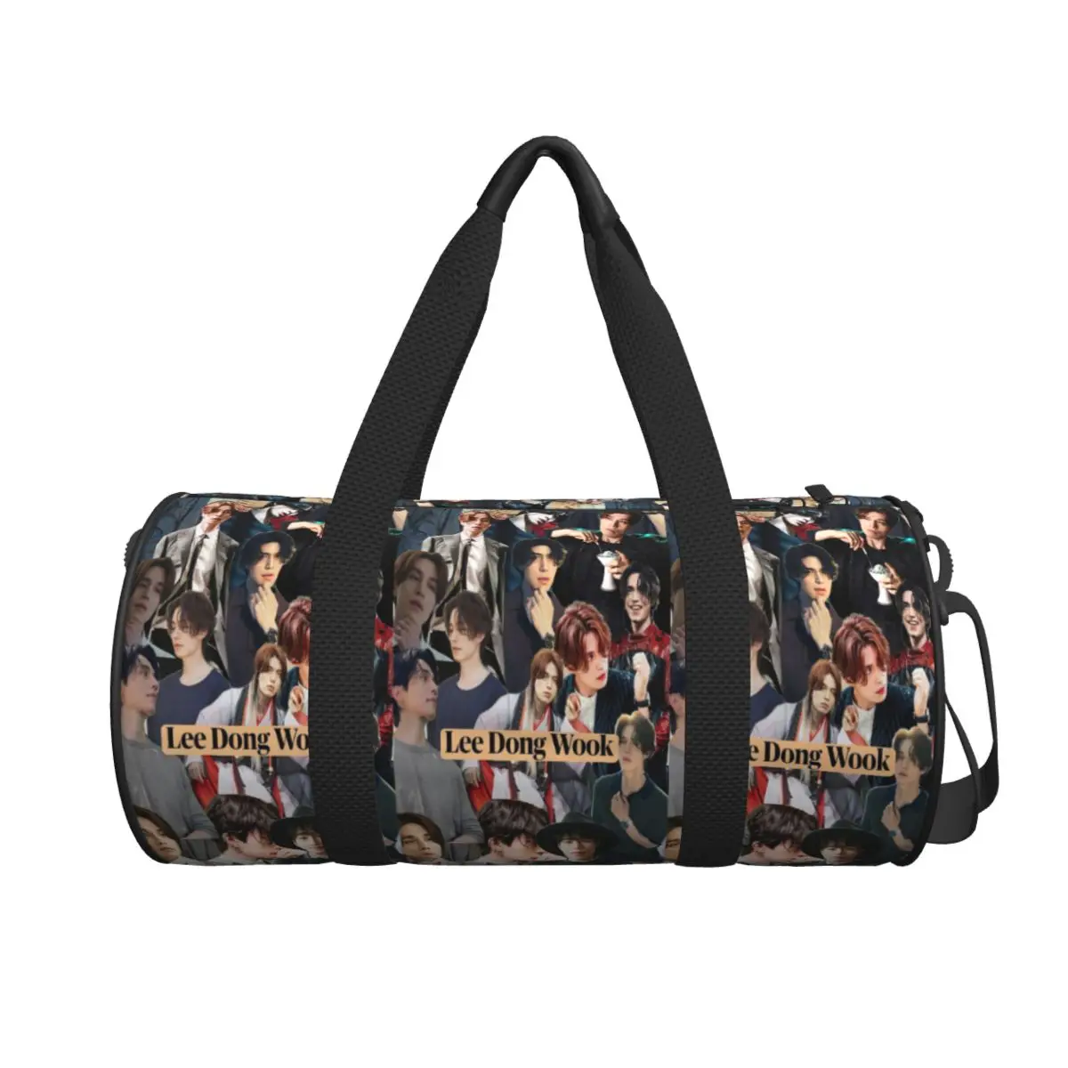 

Lee Dong Wook Large Duffle Gym Bag Waterproof Duffle Travel Bags Handbags Fitness bag