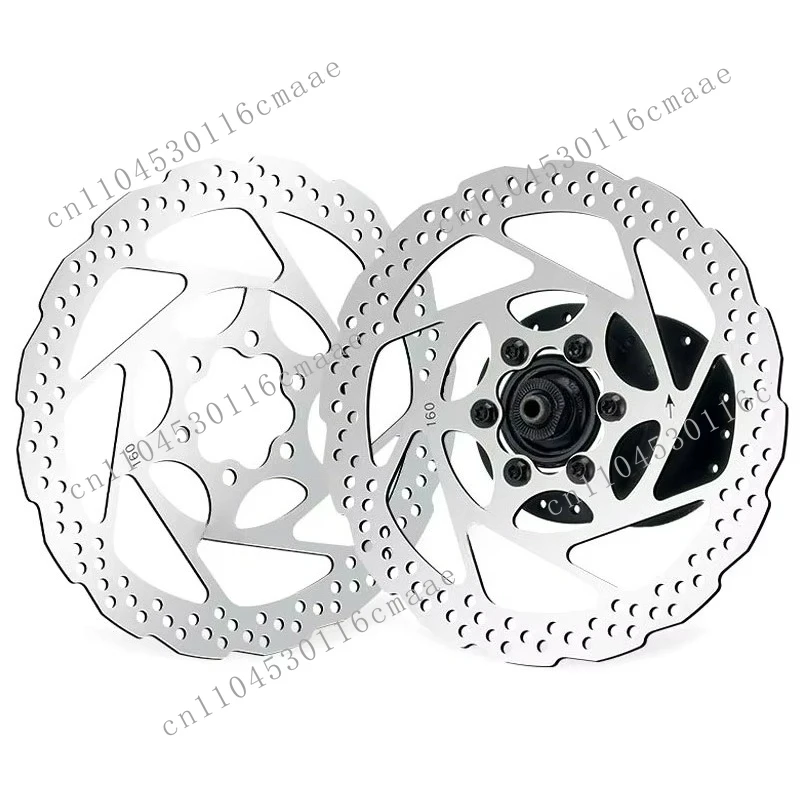

Stainless steel rotor disc brake 160mm/203mm bicycle brake rotor centerline for MTB road bike e-scooter parts