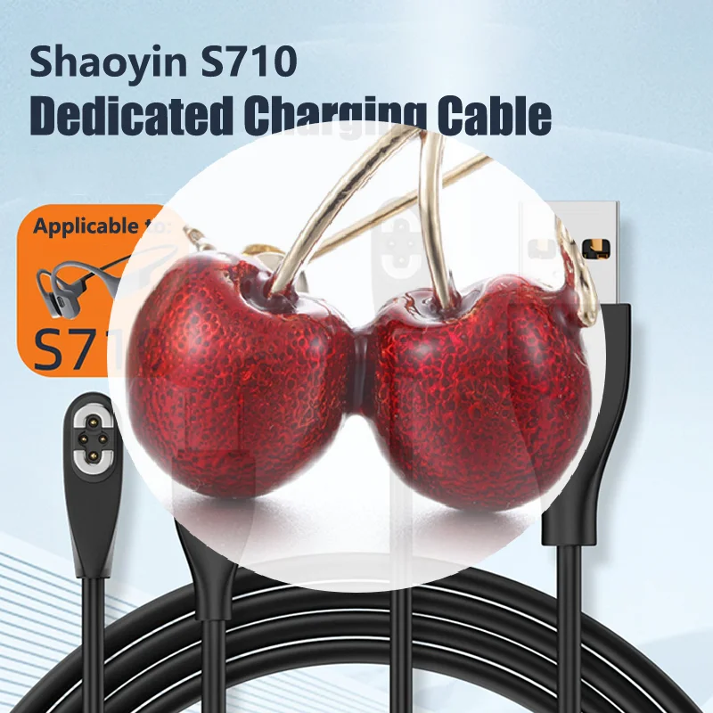 كابل شاحن سريع مغناطيسي من النوع C مصمم خصيصًا لسماعات توصيل العظام Shokz S710 #1