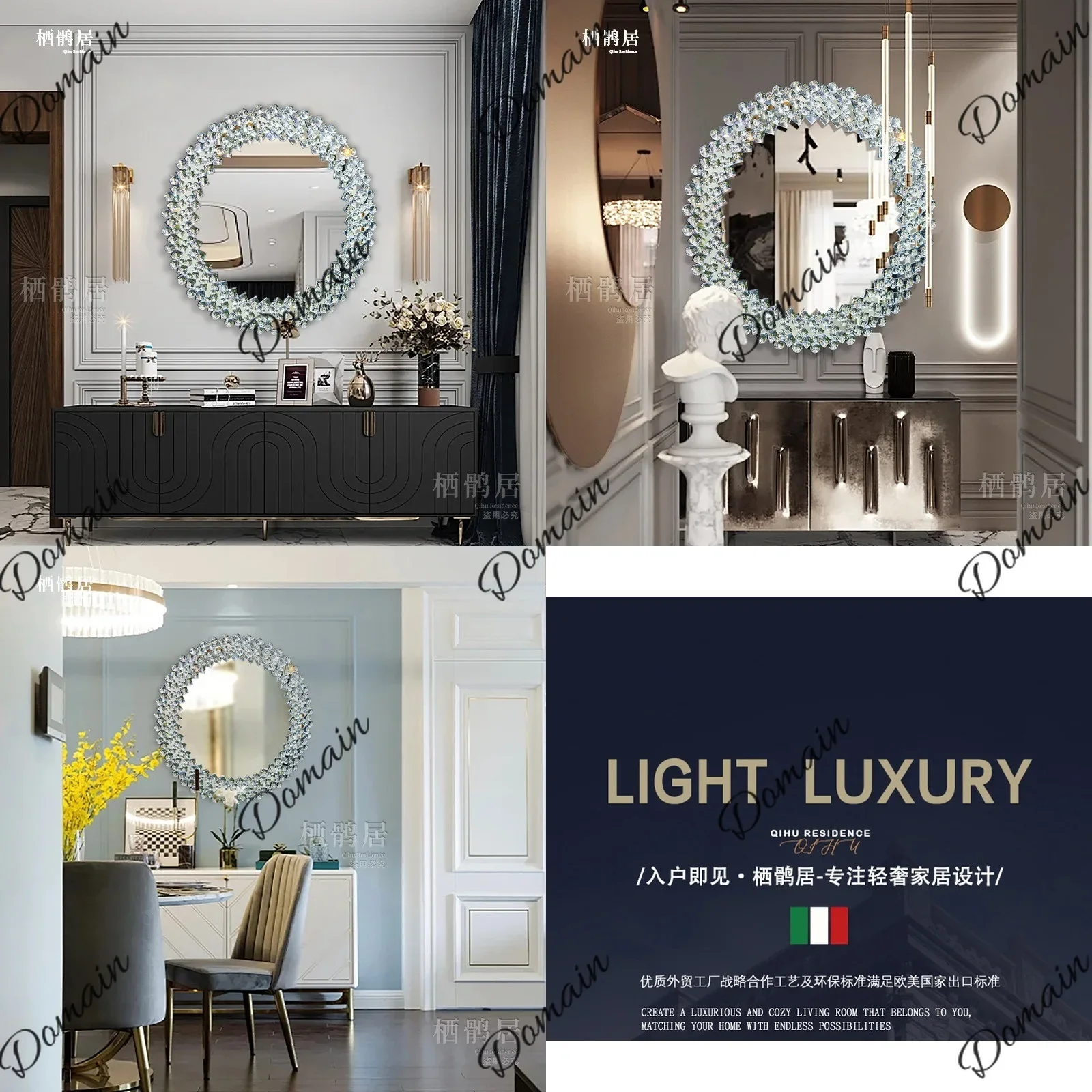 Nn French Luxury Full Length Mirror, Vintage Vanity Mirror with Stand, Retro Floor Mirror for Bedroom Bathroom