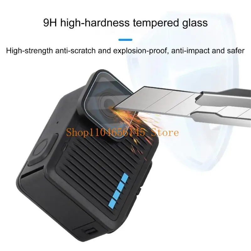 5asd Protective Tempered Glass Film Screen Protector For Sports Camera Clear and Scratches Resistant