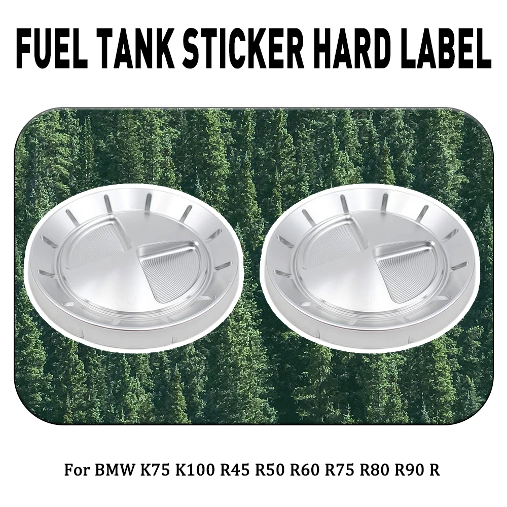 Fuel Cap Motorcycle Gas Tank Badges Emblems Tank Gas Sticker Part For BMW K75 K100 R45 R50 R60 R75 R80 R90 R100 R NINE T