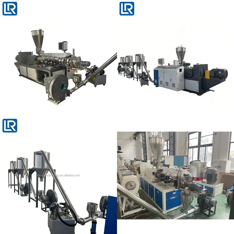 2026 CE plastic pvc powder compound pellets pelletizing machine price waste soft rigid pvc granules recycling machine