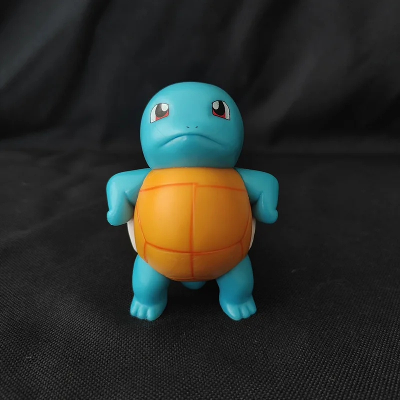 Figuras periféricas de Pokémon Squirtle, modelo Kawaii, decoración de animación japonesa, coche, adornos de vida en el hogar, regalos de novia