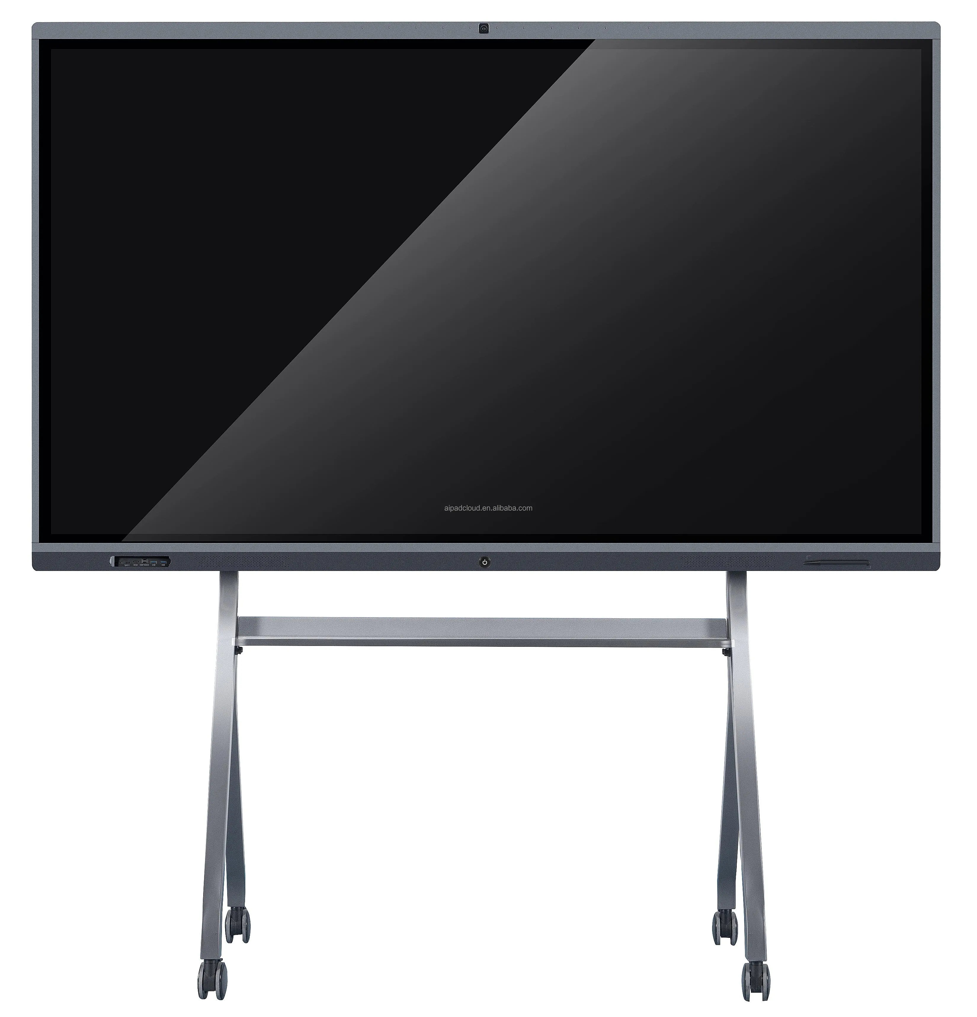 

China Factory IFPD 55-115 4K Touch Screen Ops Speakers AI 110 Smart Board for Meeting Teaching Interactive Boards