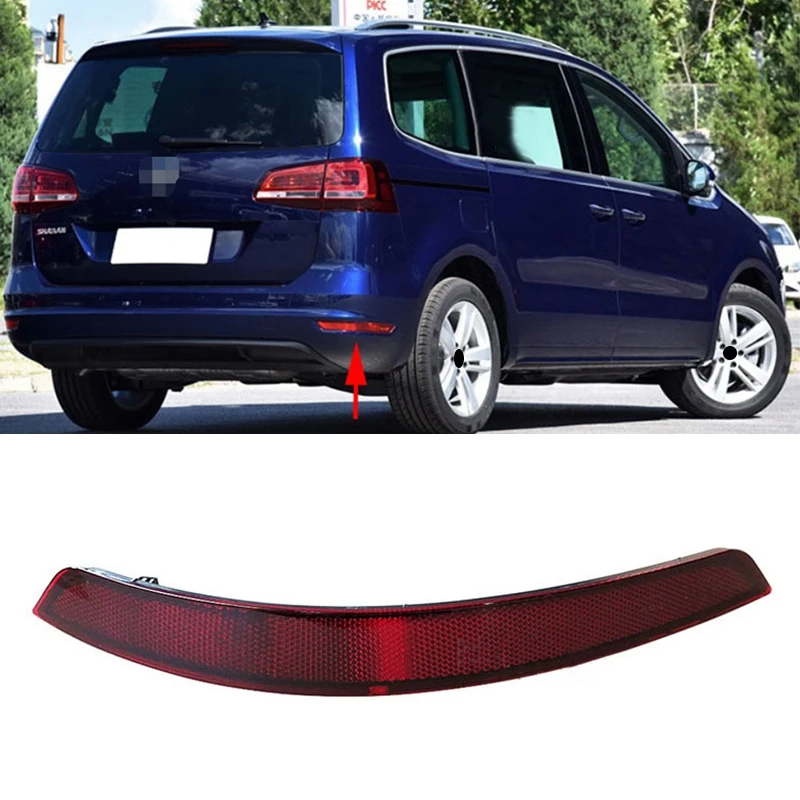 Car Red Rear Bumper Light Reflector Tail Lamp Warning Light Reflector Fog Lamp for- 2011-2016