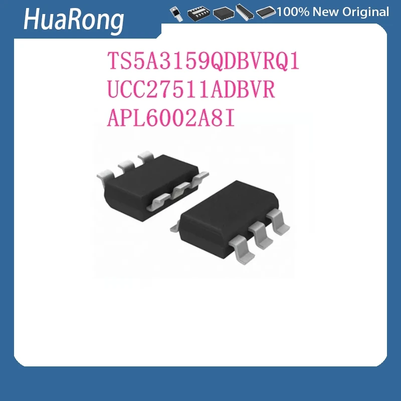 10Pcs/Lot TS5A3159QDBVRQ1 UAAQ UCC27511ADBVR 511A APL6002A8I 6023 SOT23-6