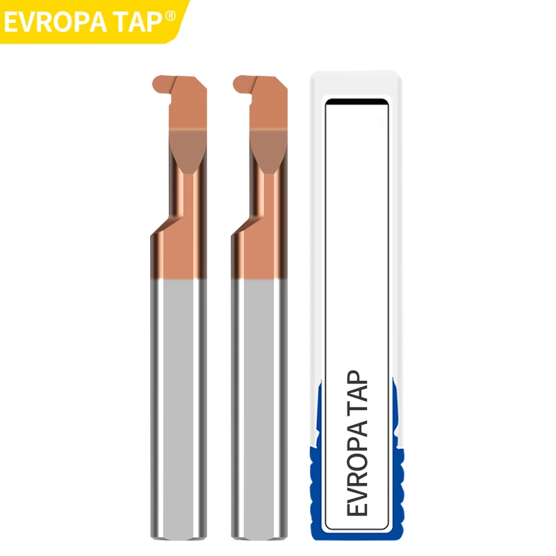 

EVROPA TAP 1PC CNC Carbide Tungsten Steel Small Bore Boring Knife Mini MKR4 MKR5 MKR6 Stainless Steel Aluminum Machining Center