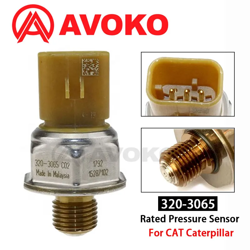 

320-3065 3,5 МПа Номинальный датчик давления для трактора CAT Caterpillar D7E D6T D6XE D6 D6 XE Двигатель 3508 C175-16 G3612 G3606 G3616