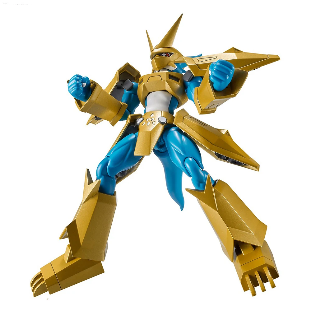 Bandai Original Digimon Adventure Magnamon FRS Anime Figure Model Assembly Action Figure Gifts Collectible Figure-rise for Kids