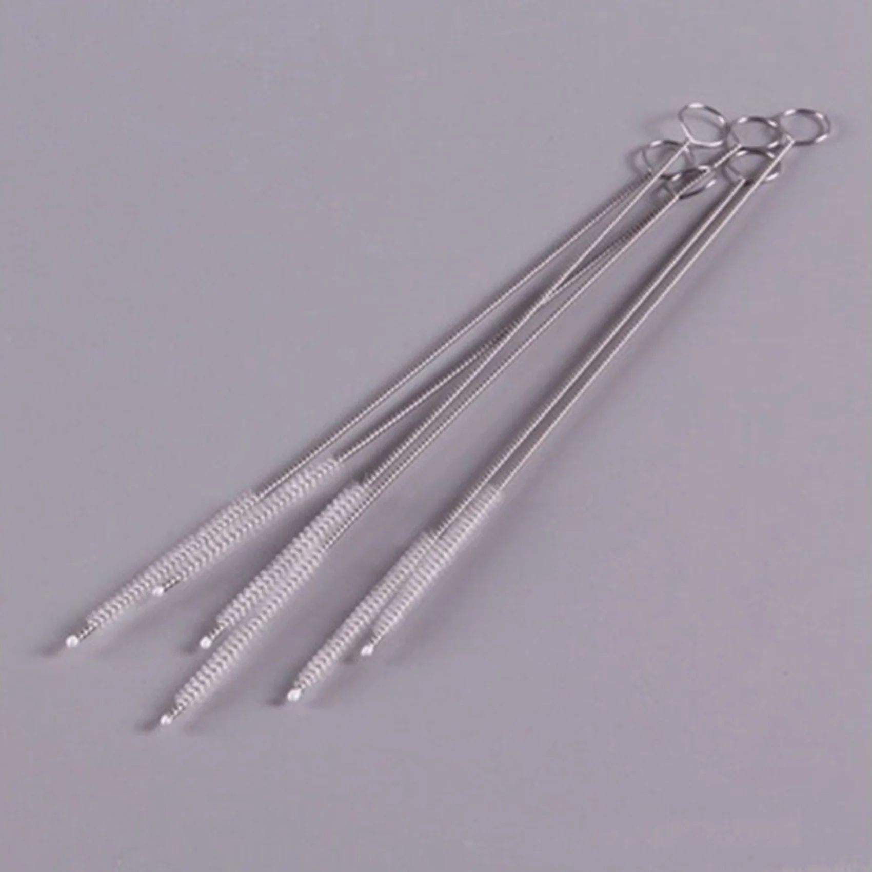 

Y50A-100Pcs Нейлоновые чистящие средства для соломинки Чистящая щетка Очистители для питьевых трубок Стекло из нержавеющей стали