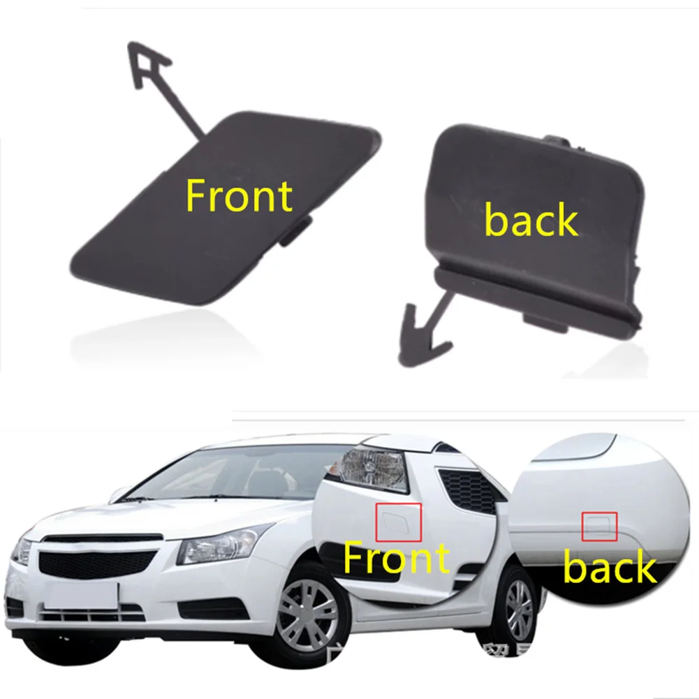 High Quality Bumper Tow Hook Cover Cap Car Towing Eye OEM Number Black 94563430 After Trailer Hook Cover For Cruze