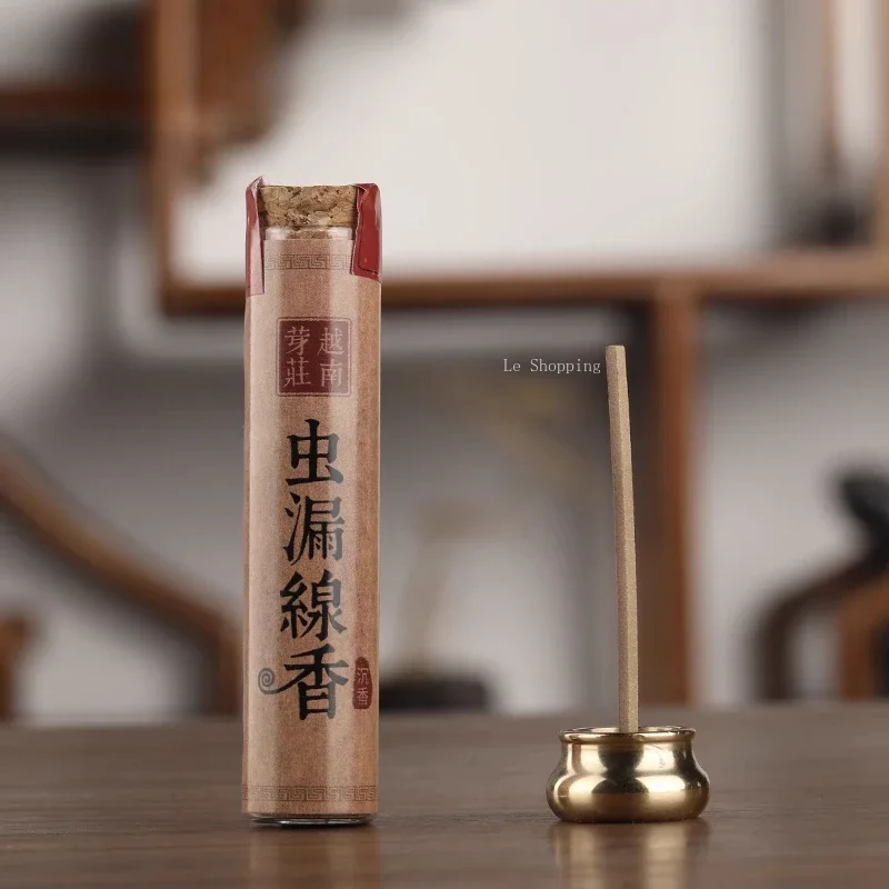 Nha Trang Natural Non-stick Powder ไม้กฤษณาแมลงรั่วธูปบ้าน Purify Air ลบกลิ่นและ Calm Stick ธูป