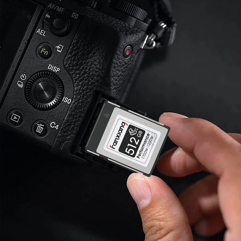 Professional Large Storage High Speed 128GB 256GB 512GB 1TB 2TB CFexpress TYPE B Compact Flash CF Memory Card for Cameras