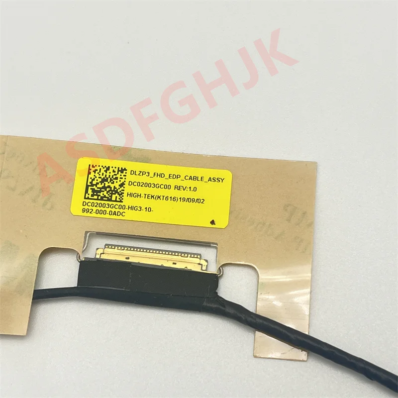 Suitable for Lenovo Yoga 730-13 730-13IKB 730-13ISK 730-13IWL Laptop LCD Ribbon Cable DC02002Z800 DC02003GC00 DC02C00HC00 Test