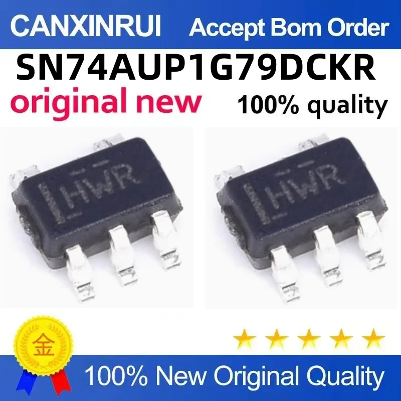 (10-300piezas)Brand new original SN74AUP1G79DCKR code HW0 in stock chip IC start bidding from one.