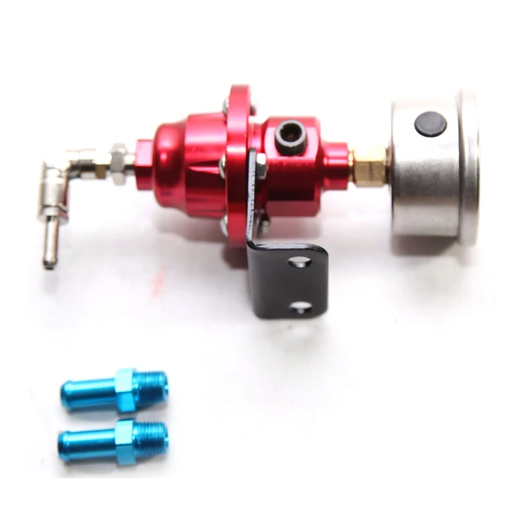 Fuel Regulator Type-S UNIVERSAL Fuel Pressure Regulator With Oil Gauge For Honda For Toyo*ta Acur@