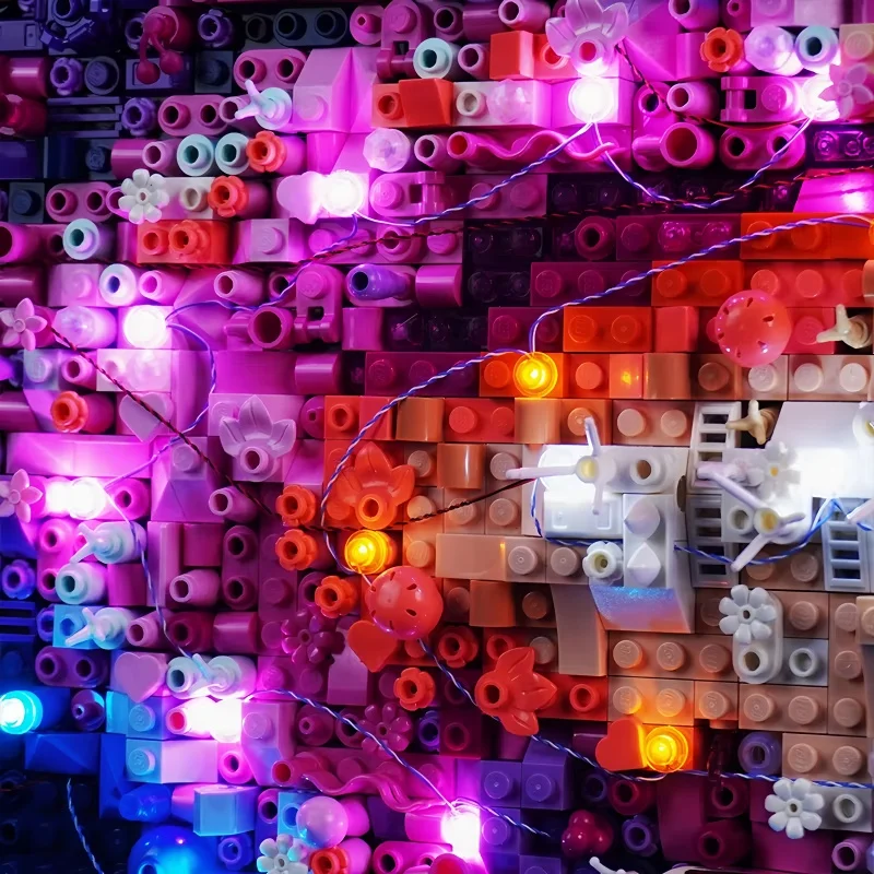 DIY LED Light Kit สําหรับ LEGO 31212 The Milky Way Galaxy (เฉพาะไฟ LED, ไม่มีบล็อกรุ่น)