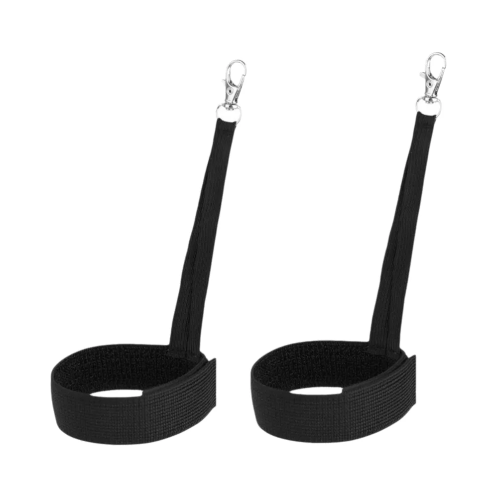 Elastic Wrist Straps Adjustable Nylon Material Anti-loss Strap Durable Metal Button Glove Straps Winter Sports