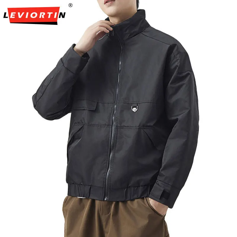 Autumn/Winter 2025 New Trendy Brand Loose Outdoor Collar Windproof Jacket Men's Versatile Fashion and Comfortable Work Jacket